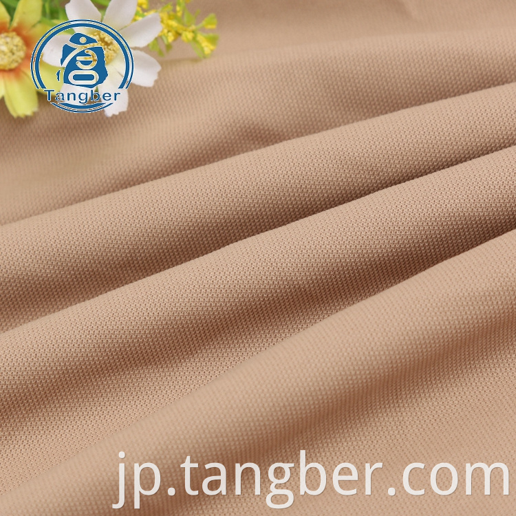 100% Polyester Knitted Pique Fabric